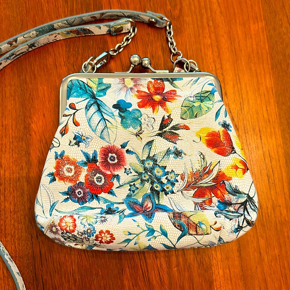 HOBO Floral Shoulder Bag